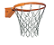 Aro De Basquete Oficial Retrátil Molas E Rede Corrente Aço - Imagem 1