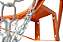 Cesta de Basquete Aro Reforçado Tam Oficial com Rede Corrente Aço - Imagem 2