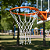 Aro De Basquete Oficial 45 Cm Duplo Reforço Com Rede - Imagem 3
