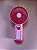 Mini Ventilador Rosa - Imagem 1