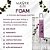 Espuma de Limpeza Cílios e Sobrancelhas Master Elite Foam Açaí 100ml - Imagem 1