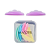 5 Pares Pad Silicone Nuvem Master - Imagem 1