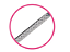 Pinça Master 1MD-PRO Diamantada para Isolamento - Imagem 2