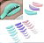 Pads Almofadas Bobs molde para Lash Lifting 7 pares silicone - Imagem 3