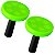 PAR DE IMÃS PARA ENVELOPAMENTO E PLOTAGEM VERDE NEON 45MM - Imagem 3