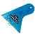 ESPÁTULA MINI BATEDOR AZUL PARA INSULFILM E ENVELOPAMENTO - Imagem 4