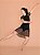 Vestido em tule mullet - Preto - Imagem 1
