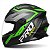 CAPACETE PRO TORK R8 PRO SPEED PRETO FOSCO/VERDE 58 - Imagem 1