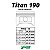 PISTAO KIT TITAN 150-160-190 [64,50MM] (PINO 14) ZAYIMA TAXADO  STD - Imagem 1