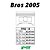 PISTAO KIT NXR BROS 150 OHC ATE 2005 KMP/ RIK 3,00 - Imagem 1