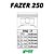 PISTAO KIT FAZER 250 / XTZ 250 LANDER  KMP/ RIK 0,50 - Imagem 1