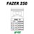 PISTAO KIT FAZER 250 / XTZ 250 LANDER  KMP/ RIK 0,25 - Imagem 1