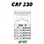 PISTAO KIT CRF 230 KMP/ RIK  STD (65,50MM) - Imagem 1