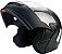 CAPACETE MIXS MX GLADIATOR CLASSIC (LEVANTA QUEIXERA) PRETO FOSCO 60 - Imagem 1