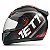 CAPACETE PRO TORK JETT EVO LINE PRETO FOSCO C/ VERMELHO 60 - Imagem 1