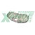CARCACA PAINEL INTERM CBX 250 TWISTER (BRANCA) PLASMOTO - Imagem 1