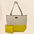 Bolsa de Silicone com Tela - Amarela - Imagem 1