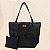Bolsa de Silicone com Tela - Preta - Imagem 1