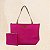 Bolsa Feminina em Silicone Rosa - Imagem 1