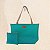 Bolsa Feminina em Silicone Turquesa - Imagem 1