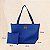 Bolsa Feminina em Silicone Azul - Imagem 5