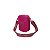 Bolsa Tiracolo Pequena em Silicone Rosa - Imagem 3