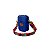Bolsa Tiracolo Pequena em Silicone Azul - Imagem 3