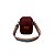 Bolsa Tiracolo Pequena em Silicone Bordô - Imagem 1