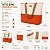 Tote Bag - Laranja Liso - Imagem 2