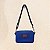 Bolsa Tiracolo Média em Silicone Azul - Imagem 1