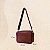 Bolsa Tiracolo Média em Silicone Bordô - Imagem 4