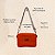 Bolsa Tiracolo Média em Silicone Laranja - Imagem 3
