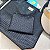 Bolsa de Praia com Necessaire - Trançado Luxo - Preto - Imagem 2