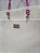 Bolsa em Tela Sling - Cor: Creme/Rosa - Imagem 8