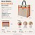 Bolsa Náutica em Corda - Creme com Laranja - Imagem 2