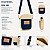 Mini Bag - Azul com Tela Off White - Imagem 2