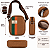 Mini Bag - Caramelo Liso - Imagem 2