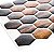 Pastilha Adesiva Resinada Hexagone Amadeirada G EPLHEG200 - UNIDADE - Imagem 2