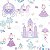 Papel de Parede Princesas Lilás - Tiny T2 - Imagem 1