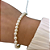 Pulseira de Pérola Amarelada com Mini Bolinhas de Prata 925 - Imagem 1