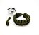 Bracelete Ajustável Verde Oliva - Kit com 5 - Imagem 1