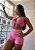 Short Academia Feminino Compressão - Rosa Barbie | Basic - Imagem 1