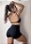 Top Alcinha Costa Nua - Preto | Line - Imagem 2
