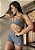 Short Academia Feminino Com Recortes -  Shape | Cinza - Imagem 1