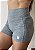Short Academia Feminino Com Recortes -  Shape | Cinza - Imagem 3