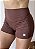 Short Academia Feminino Com Recortes -  Shape | Marrom - Imagem 3