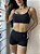 Top Alcinha Duplo Preto | Kamilla - Imagem 3
