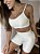 Top Alcinha Duplo Alta Compressão Wonder - Off White | Kamilla - Imagem 1