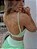 Top Alcinha Costa Nua Lycra - Menta | Line - Imagem 2