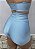 Short Academia Feminino Compressão - Azul Turquesa | Basic - Imagem 3